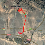 新疆吐鲁番火云谷越野-奥维轨迹下载