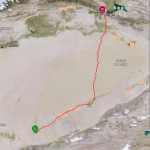 新疆民丰至库尔勒-奥维轨迹下载